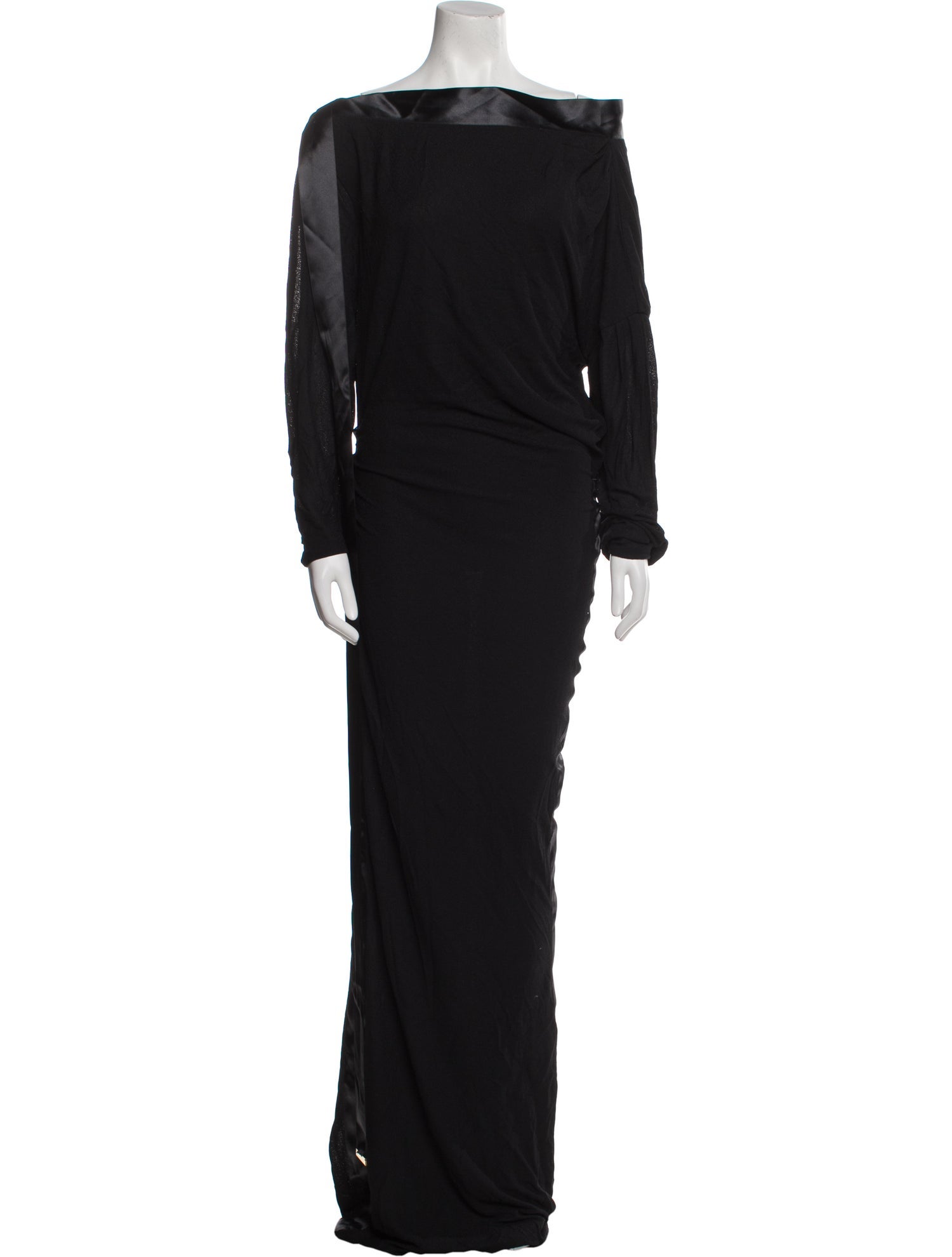 Tom Ford Bateau Neckline Long Dress