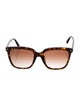 Tom Ford Square Gradient Sunglasses