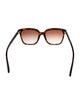 Tom Ford Square Gradient Sunglasses