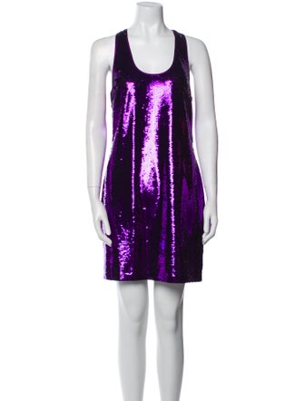 Tom Ford Scoop Neck Mini Dress