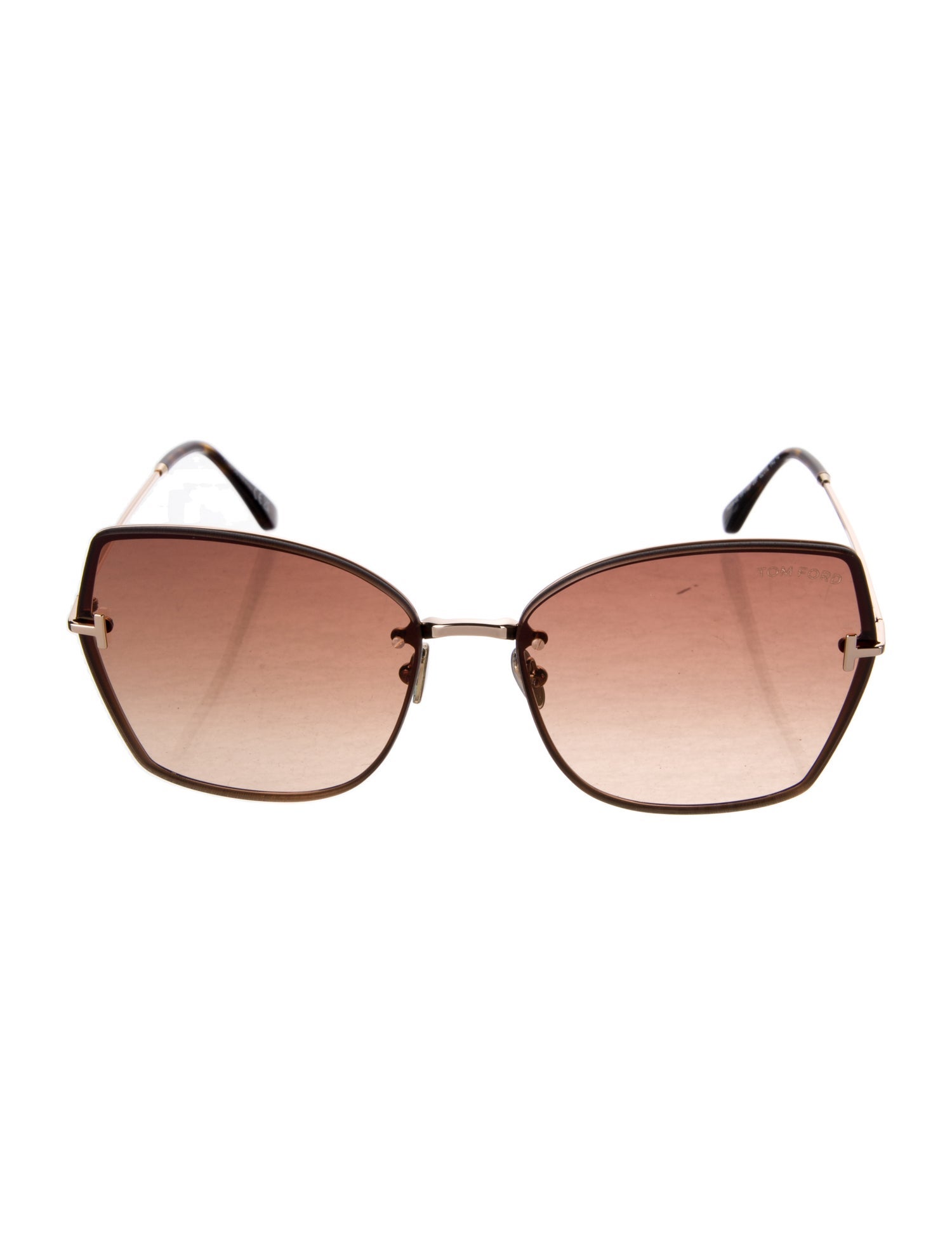 Tom Ford Nickie-02 Oversize Sunglasses