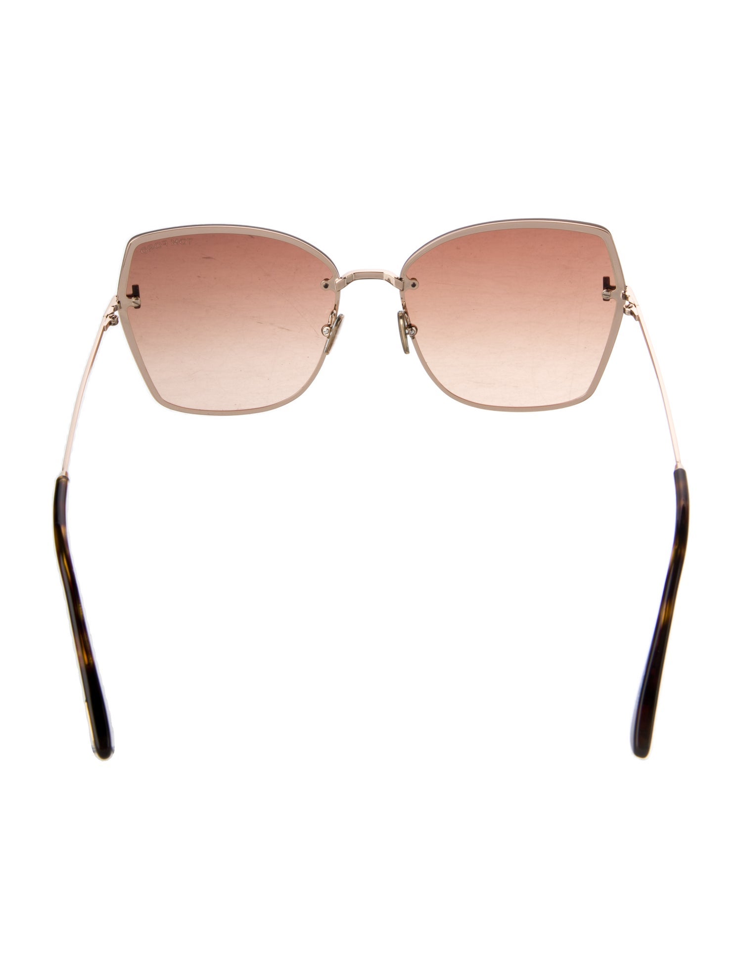 Tom Ford Nickie-02 Oversize Sunglasses