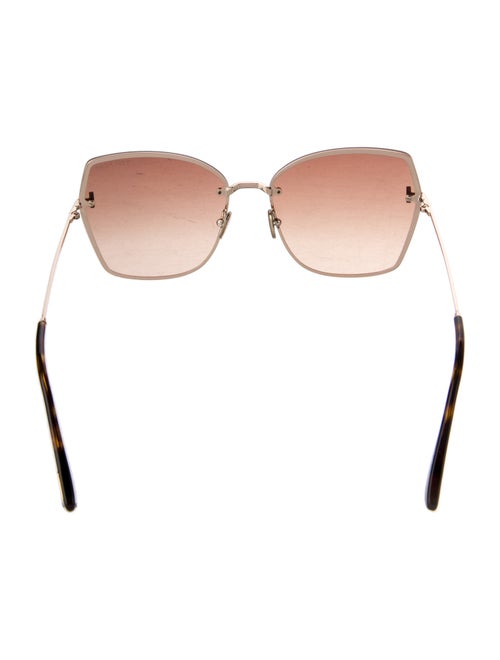 Tom Ford Nickie-02 Oversize Sunglasses