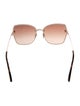 Tom Ford Nickie-02 Oversize Sunglasses