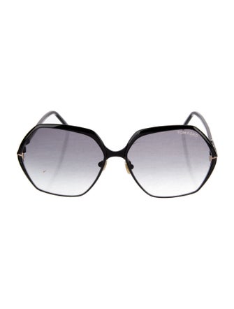 Tom Ford Fonda-02 Oversize Sunglasses