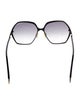 Tom Ford Fonda-02 Oversize Sunglasses
