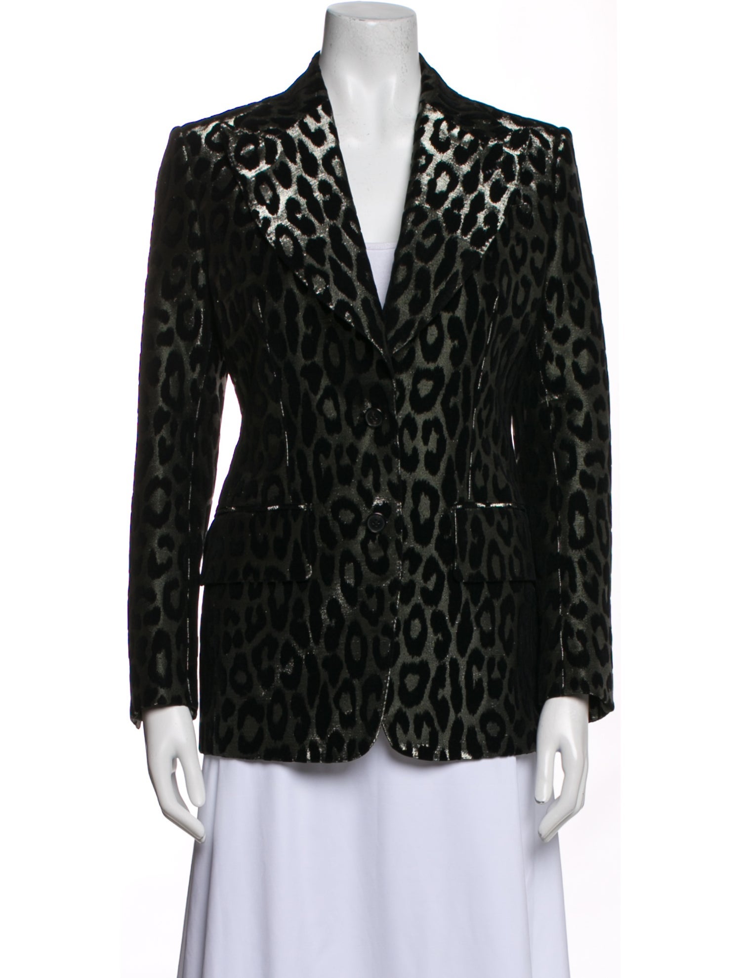 Tom Ford Animal Print Blazer