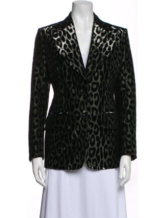Tom Ford Animal Print Blazer
