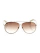 Tom Ford Eva Aviator Sunglasses