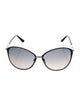 Tom Ford Oversize Gradient Sunglasses