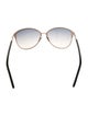 Tom Ford Oversize Gradient Sunglasses