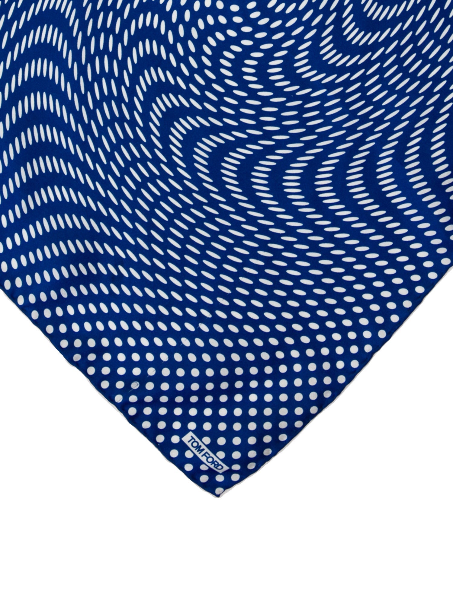 Tom Ford Silk Polka Dot Print Scarf