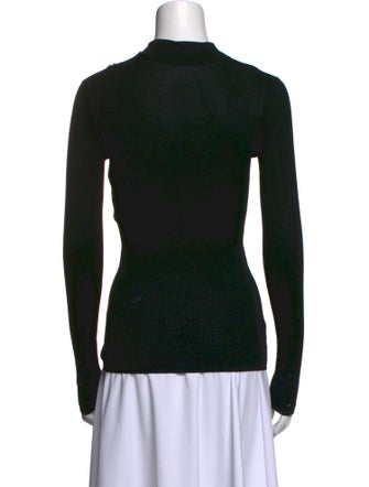 Tom Ford Silk Mock Neck Top