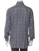 Tom Ford Plaid Print Long Sleeve Dress Shirt