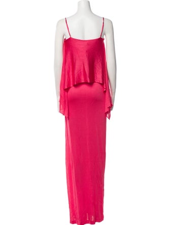 Tom Ford Square Neckline Long Dress
