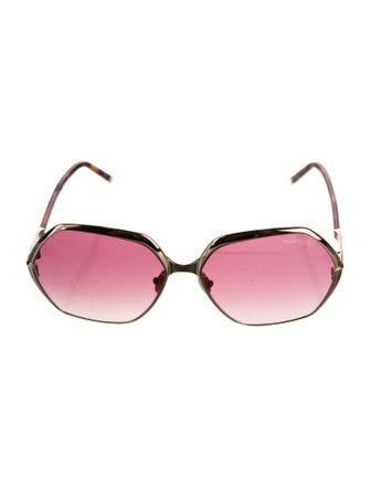 Tom Ford Oversize Gradient Sunglasses