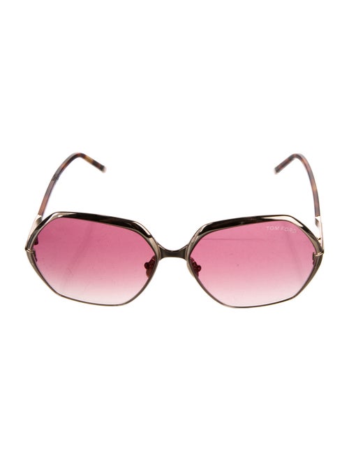 Tom Ford Oversize Gradient Sunglasses