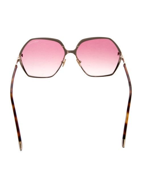 Tom Ford Oversize Gradient Sunglasses
