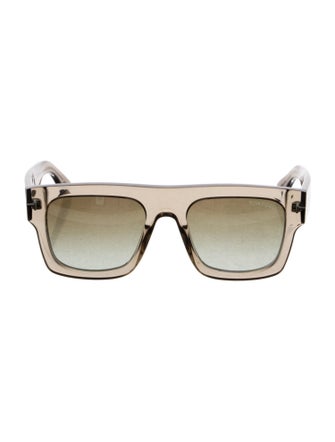 Tom Ford Square Gradient Sunglasses
