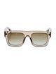 Tom Ford Square Gradient Sunglasses