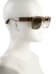 Tom Ford Square Gradient Sunglasses