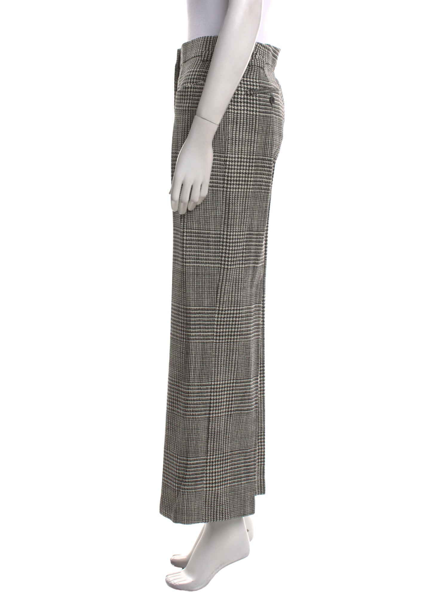 Tom Ford Virgin Wool Wide Leg Pants