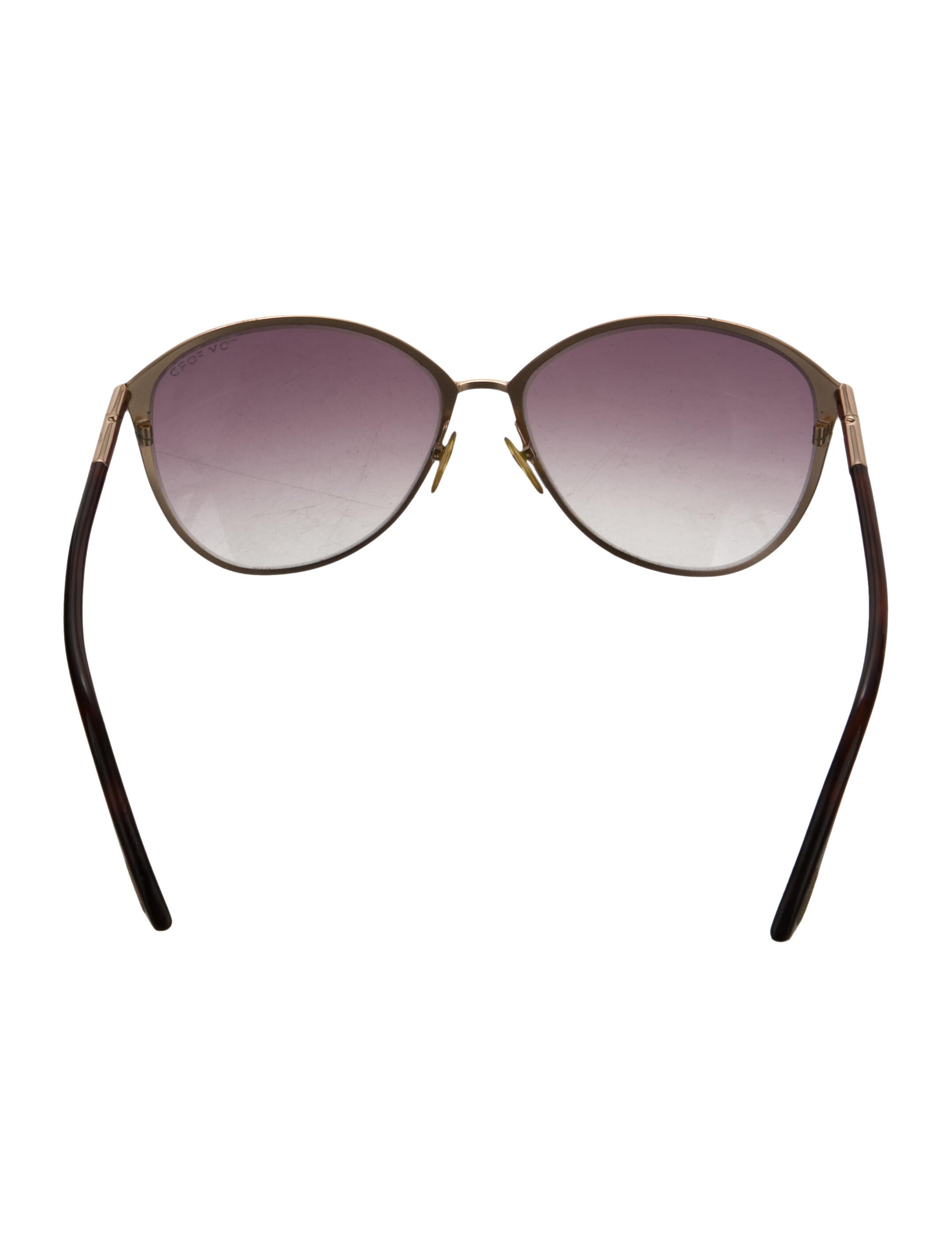 Tom Ford Oversize Gradient Sunglasses