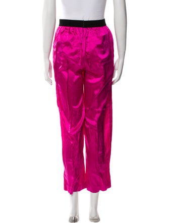 Tom Ford Silk Straight Leg Pants