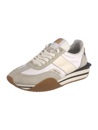 Tom Ford Nylon Printed Athletic Sneakers
