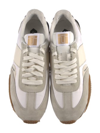 Tom Ford Nylon Printed Athletic Sneakers