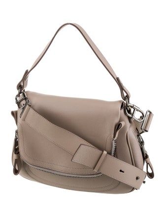 Tom Ford Leather Messenger Bag