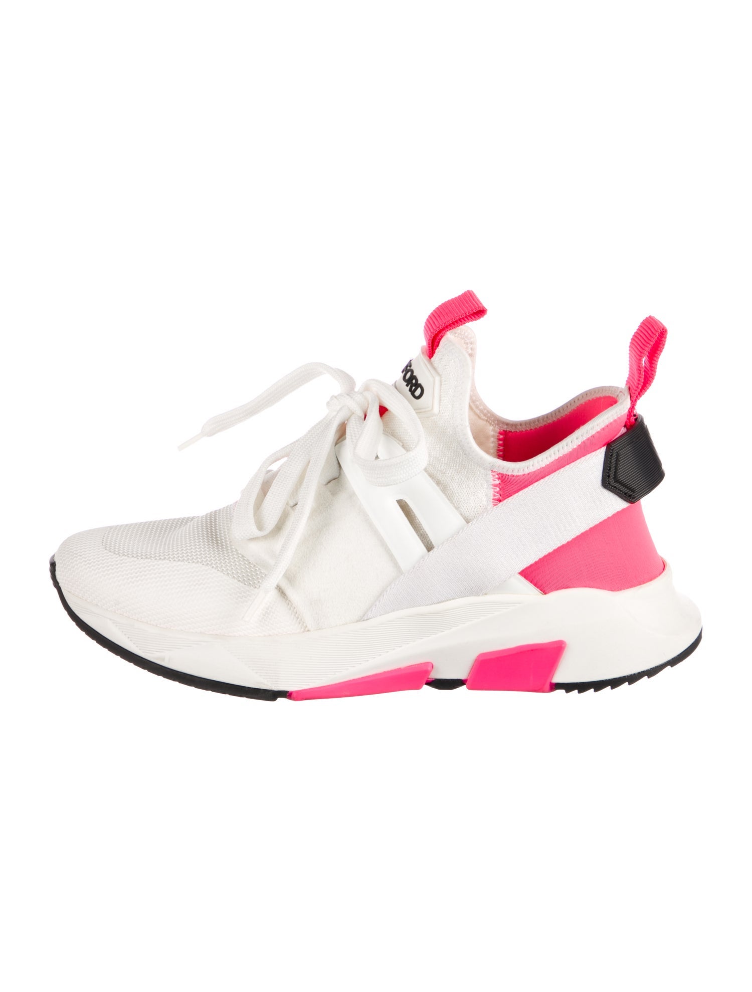 Tom Ford Mesh Colorblock Pattern Sneakers