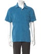 Tom Ford V-Neck Short Sleeve Polo Shirt