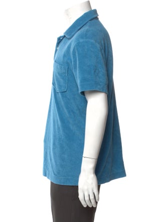 Tom Ford V-Neck Short Sleeve Polo Shirt