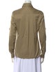 Tom Ford Long Sleeve Button-Up Top