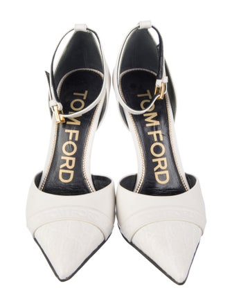 Tom Ford Leather D'Orsay Pumps