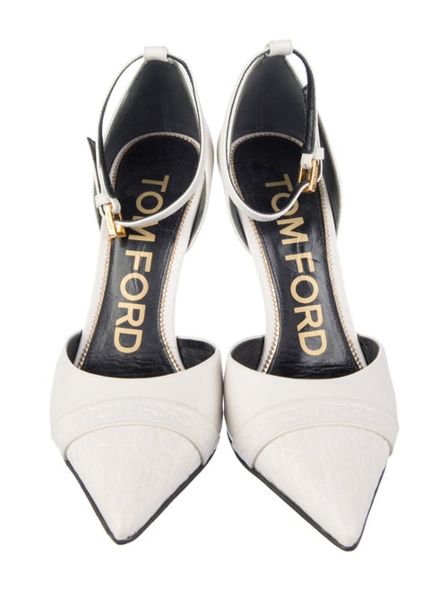 Tom Ford Leather D'Orsay Pumps