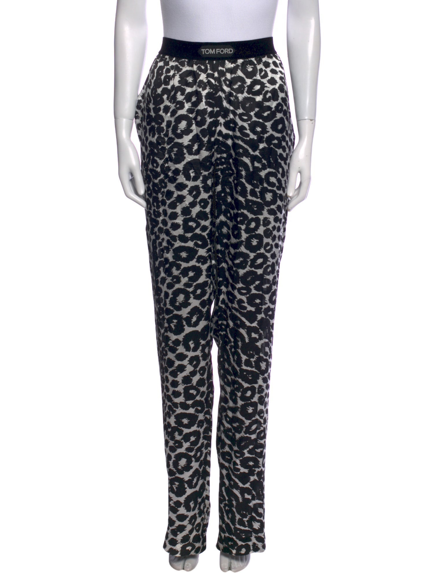 Tom Ford Silk Wide Leg Pants