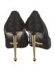 Tom Ford Satin Raw-Edge Trim Pumps