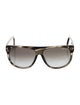Tom Ford Oversize Gradient Sunglasses