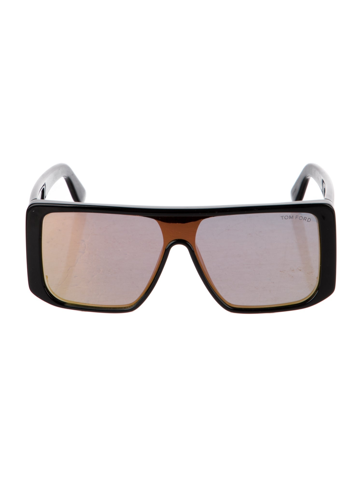 Tom Ford Shield Mirrored Sunglasses