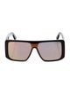 Tom Ford Shield Mirrored Sunglasses