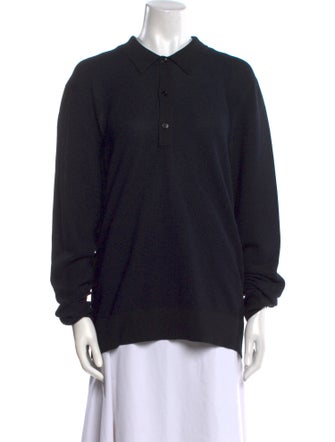 Tom Ford Silk Long Sleeve Top