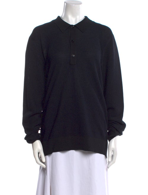 Tom Ford Silk Long Sleeve Top