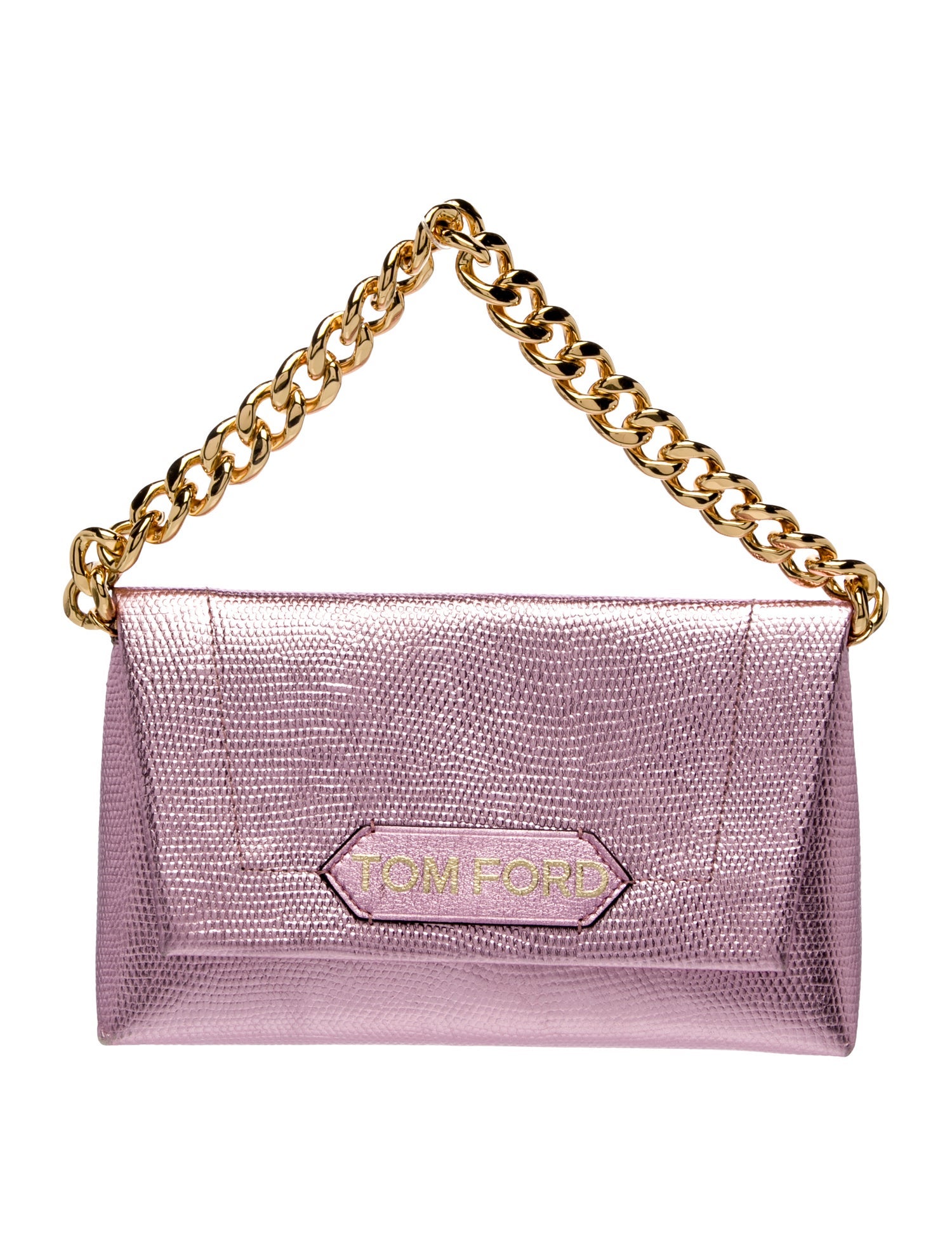 Tom Ford Leather Top Handle Bag