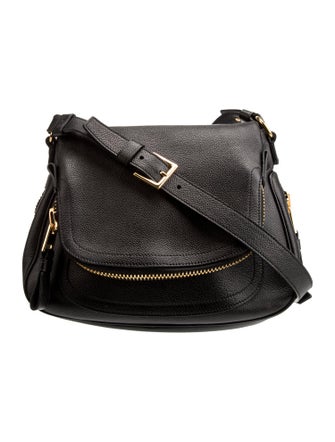 Tom Ford Leather Messenger Bag