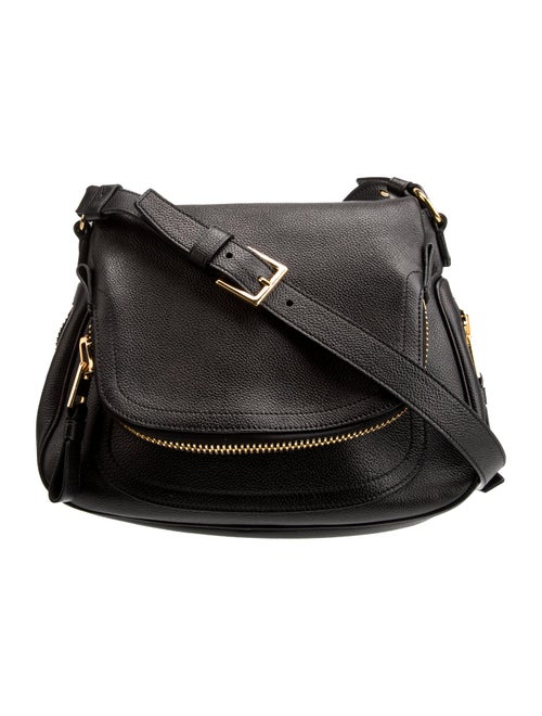 Tom Ford Leather Messenger Bag