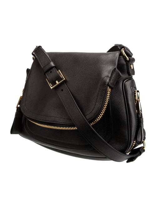 Tom Ford Leather Messenger Bag