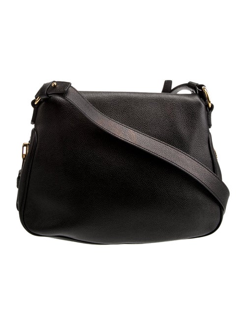 Tom Ford Leather Messenger Bag