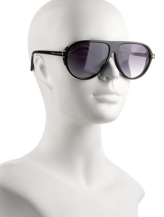 Tom Ford Oversize Gradient Sunglasses